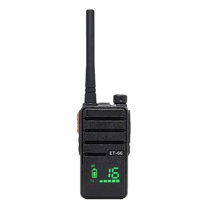 Mini twee-kanaalscanner walkie-talkie-set ET-66 voor communicatie op lange afstand