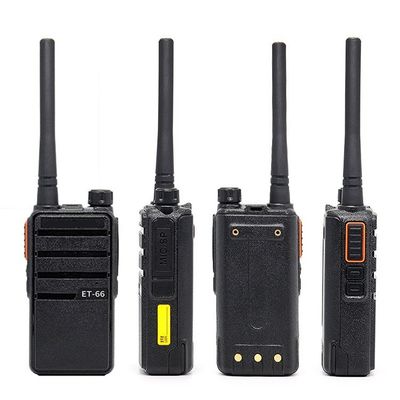 Mini twee-kanaalscanner walkie-talkie-set ET-66 voor communicatie op lange afstand