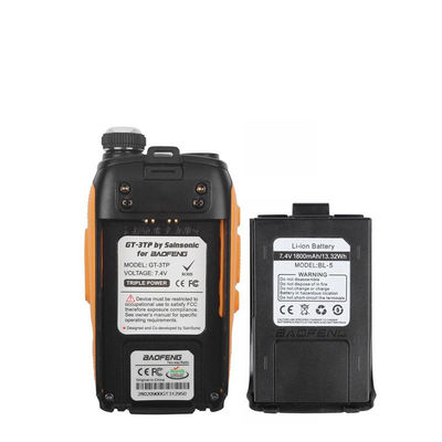 128 opslagkanalen waterdicht walkie-talkie 5 watt tweeweg mobiele radio