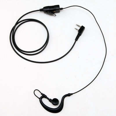 Microfoon oortelefoon voor Icom Tweewegradio's Walkie-talkie Air Tube Draadloze vertraging Tijd