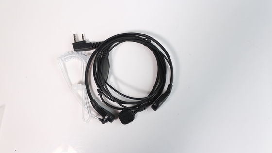 Microfoon oortelefoon voor Icom Tweewegradio's Walkie-talkie Air Tube Draadloze vertraging Tijd