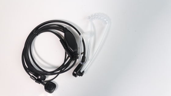 Microfoon oortelefoon voor Icom Tweewegradio's Walkie-talkie Air Tube Draadloze vertraging Tijd