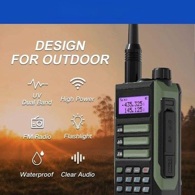 UV-16 High Power Walkie Talkie Recharger Long Range Waterdicht Transceiver Ham Tweeweg Radio