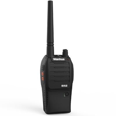Wanhua S6 Black 4G POC Walkie Talkie met 3,7 V Li-ion-batterij en UHF/VHF Dual Band