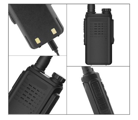 Handheld Terminal Style 5W Dual Band UHF Ham Walkie Talkie voor communicatie met intercoms