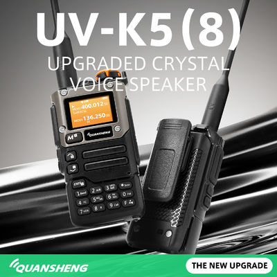 VHF UHF Quansheng UV-K58 Dual Band Walkie Talkie Two Way Radio met 200 opslagkanalen