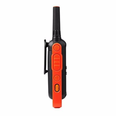 T82 GMRS Radio Mini Walkie Talkie 20 kanalen 1-10km bereik Oranje Handlamp