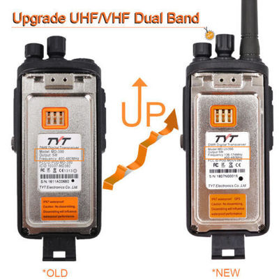 TYT MD-UV390 IP67 Waterdicht DMR TDMA Dual Band Walkie Talkies Digitale mobiele radio