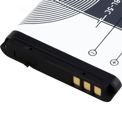 BL-5C Liion mobiele telefoon oplaadbare batterijen voor Nokia 6600 6230 3650 E50 N70 1100 6268 E70 3.7V 1020mAh