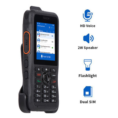 4G-netwerk Two Way Radio Zello T310 Robuuste 4G Poc Mobiele telefoon met 2,4 inch Klein toetsenbord