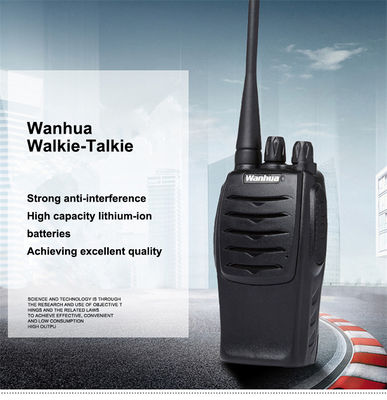 Wanhua WH27 Long Range Walkie Talkie Tweewegradio met een temperatuurbereik van -30 tot 60 °C