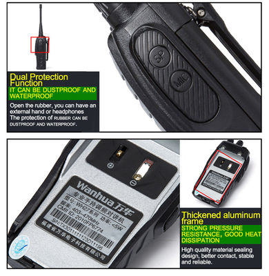 Wanhua WH27 Long Range Walkie Talkie Tweewegradio met een temperatuurbereik van -30 tot 60 °C