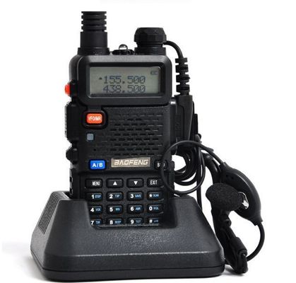Drop Shipping 3-5km Draagbare Baofeng UV5R UV5R UV-5R UV5R Handheld Walkie Talkie