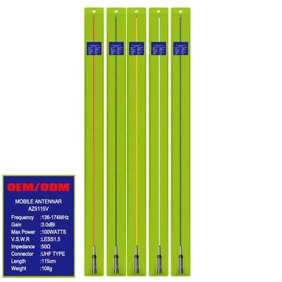 Mobiele radio antenne 136-174/403-480MHZ FM Broadcast Ham Two Way Radio voor autobehoeften