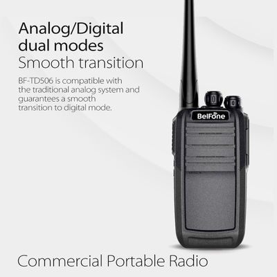 Belfone DMO Pseudo Trunk VHF/UHF Walkie Talkie BF-TD506 128 Storage Channel en Dual Modes