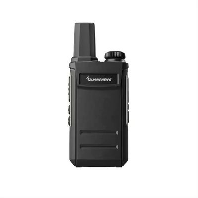 1-3km Talk Range QuanSheng TG-A1 Draadloze langeafstandszender professionele zwarte handheld walkie-talkie