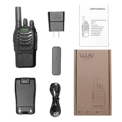 WLN KD-C888Pro 16-kanaals walkie-talkie met 3-5 km talkbereik en 16 opslagkanalen
