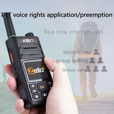 GPS WiFi POC Network Walkie Talkie 4G POC Two Way Radio met communicatie over lange afstand