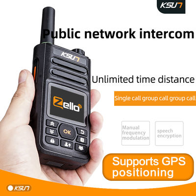 GPS WiFi POC Network Walkie Talkie 4G POC Two Way Radio met communicatie over lange afstand