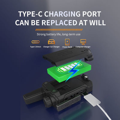 2W dubbele PTT licentievrije TC18 draagbare kinderradio 3KM encryptie walkie-talkies