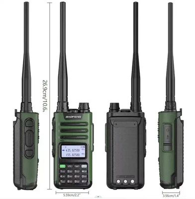 Baofeng UV-9R Pro T57 10W Handheld Walkie Talkie 3.7V Transceiver met 2800mAh batterij