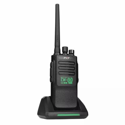 Handheld Zwart TYT MD-680D IP67 Waterdicht 10W DMR Professionele VHF/UHF Walkie Talkie