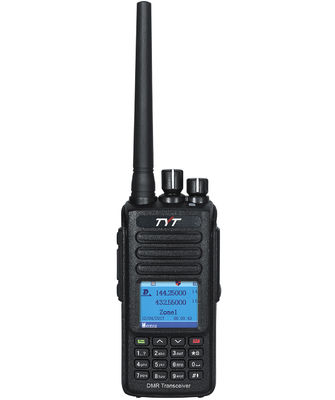 DMR Dual Band IP67 Waterdicht GPS Optioneel 100000 Contacten 131mm*61mm*36mm Digitale Radio