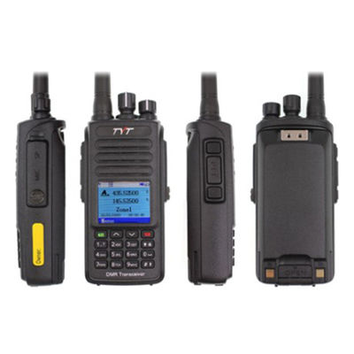 DMR Dual Band IP67 Waterdicht GPS Optioneel 100000 Contacten 131mm*61mm*36mm Digitale Radio