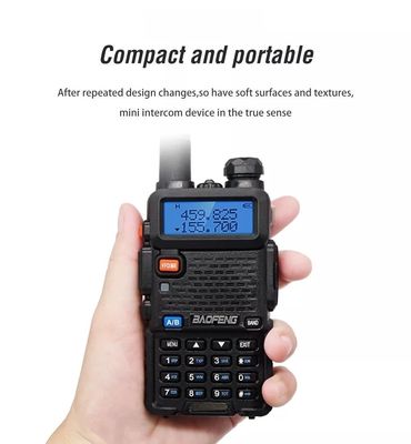5 kleuren Vhf Walkie Talkie Dual Band Digital Baofeng Uv-5r Tweeweg Radio voor Ham Radio