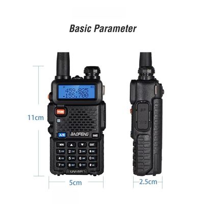 5 kleuren Vhf Walkie Talkie Dual Band Digital Baofeng Uv-5r Tweeweg Radio voor Ham Radio