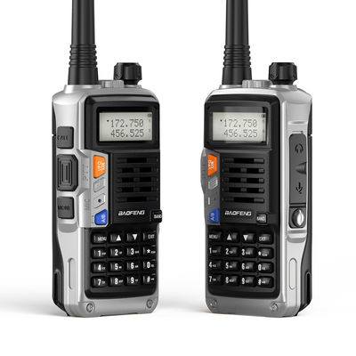 8 Watt Ham Walkie Talkie UV-S9plus UHF VHF Handheld Radio BAOFENG met 2200mAh batterij