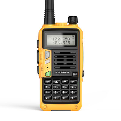 8 Watt Ham Walkie Talkie UV-S9plus UHF VHF Handheld Radio BAOFENG met 2200mAh batterij
