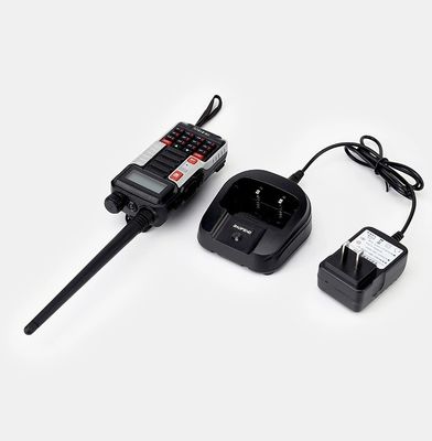 Ham Walkie Talkie Tr-818UV Dual Band UHF/VHF 0-8 km spreekbereik Android USB-oplader 2024