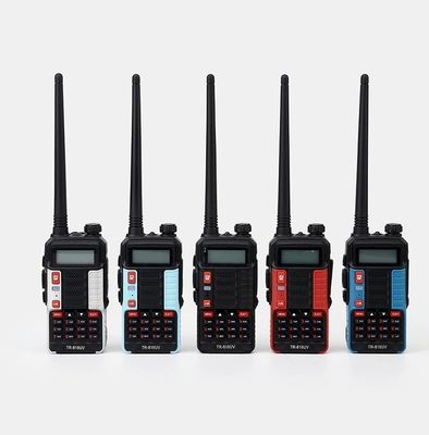 Ham Walkie Talkie Tr-818UV Dual Band UHF/VHF 0-8 km spreekbereik Android USB-oplader 2024