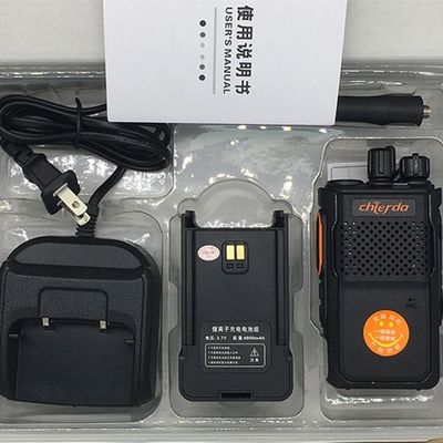 Chierda Tc68 Walkie Talkie Perfect voor buitencommunicatie 7.4V werkspanning