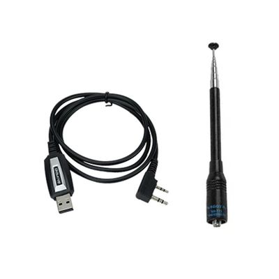 130 x 58 x 35 mm Zwart Baofeng Bf-UV2plus IP68 LED zaklamp UV Dual Band Walkie Talkie