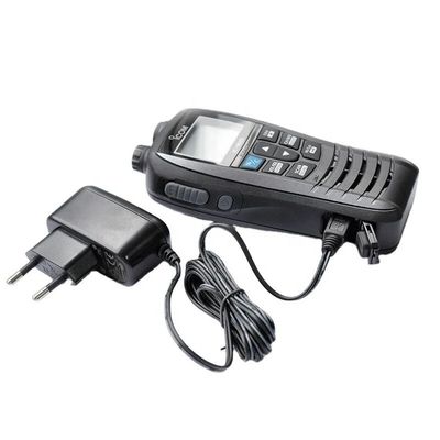 Marine IC-M25 Handheld Intercom Walkie Talkie 5W 128 / 16 Kanalen Waterdicht Draagbaar Zwart in 2024