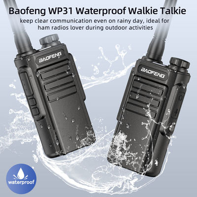 UHF 400-470MHz Handheld Walkie Talkie Type-C Charge Upgrade BF-888S Radio voor buiten