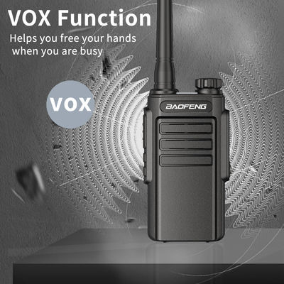 UHF 400-470MHz Handheld Walkie Talkie Type-C Charge Upgrade BF-888S Radio voor buiten