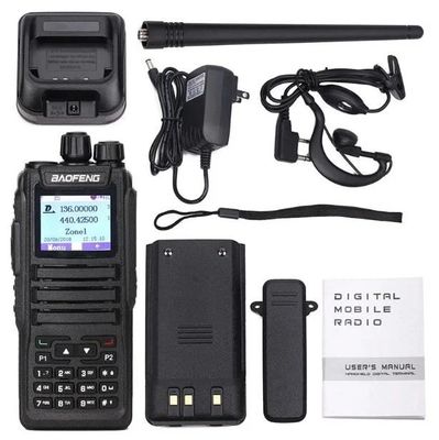 Baofeng DMR DM-1701 128 Storage Channel 136-174MHz 400-470MHz Tweeweg radio Handheld