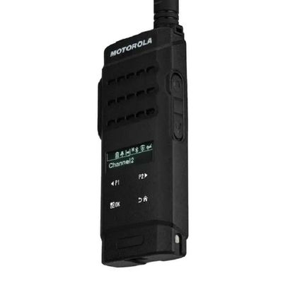 128 opslagkanalen zwarte walkie-talkie met een hoge signaalsterkte en een sterk signaal