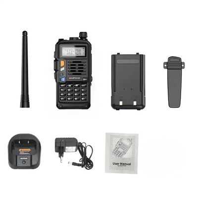 2200 mAh batterijcapaciteit UV-S9plus Handheld Walkie-Talkie voor VHF UHF Frequency in 2024