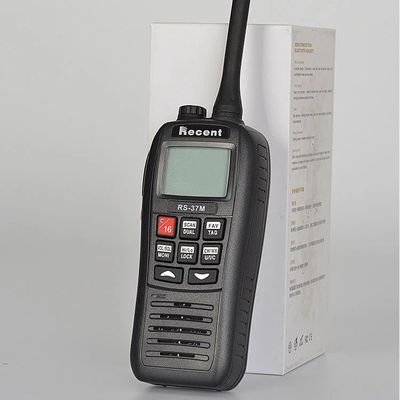 Recente RS-37m IP67 waterdicht 5W VHF 2 Way Long Range Walkie Talkie Marine Radio