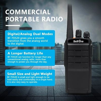 216g Straight Bf-TD520 DMR Radio Walkie-Talkie Op betaalbare prijs Met 128 opslagkanalen