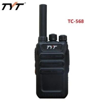 1W/4W Uitgangsvermogen Black Tyt Tc-568 Analoog Walkie-Talkie voor compacte communicatie