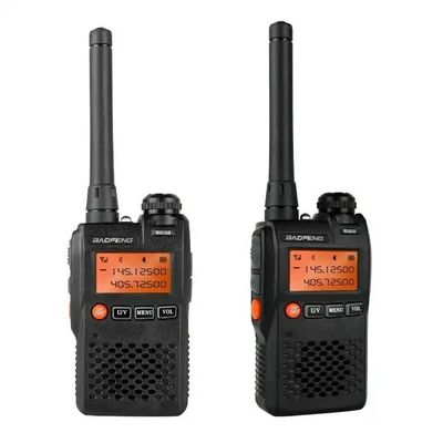 Handheld Terminal Style Baofeng UV3r Radio Walkie-Talkie met VHF UHF frequentietype