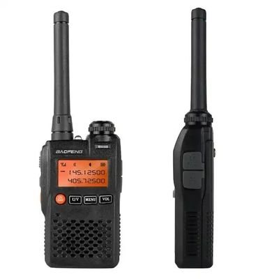 Handheld Terminal Style Baofeng UV3r Radio Walkie-Talkie met VHF UHF frequentietype