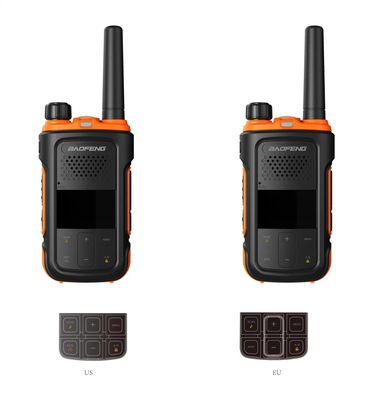 2024 Baofeng UV-12 Dual Band Walkie Talkie met oortelefoon en 2200mAh batterijcapaciteit