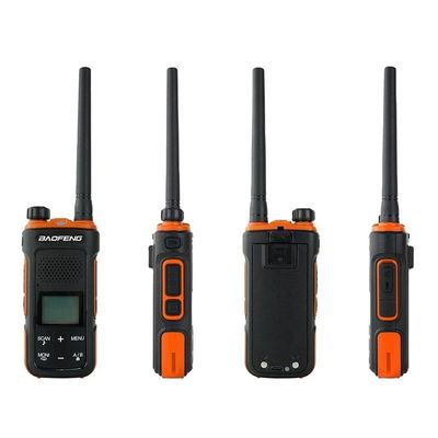 Zwarte Baofeng UV-11 Gmrs draadloze langeafstandszender met 2200mAh batterijcapaciteit