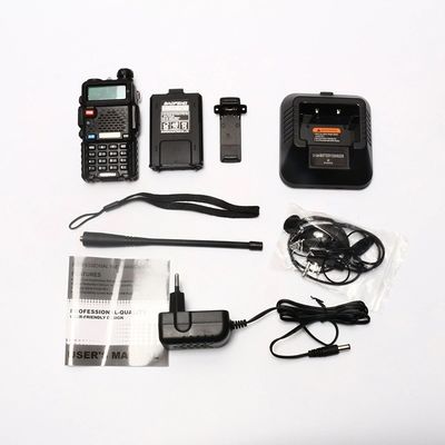 206g Baofeng UV5r Dual Frequency VHF UHF Professionele Walkie-Talkie voor beveiligingsteams